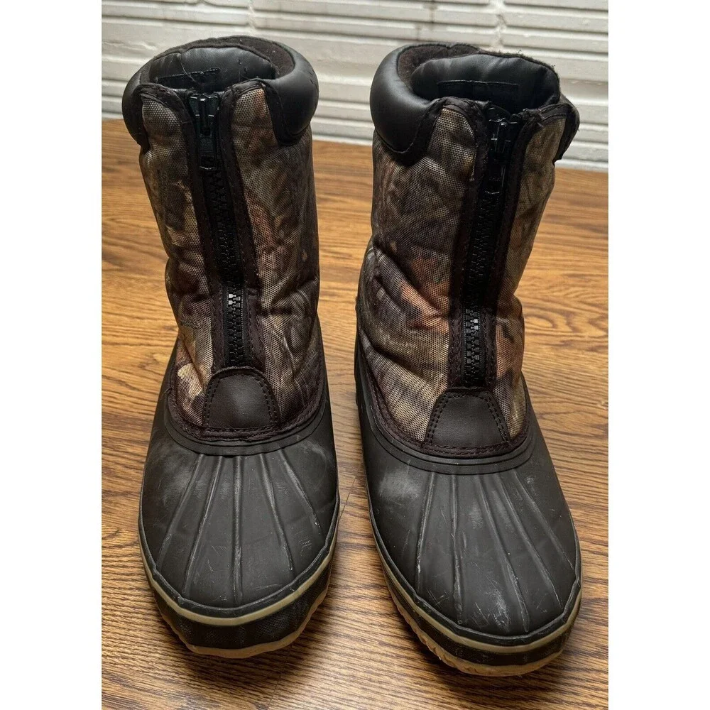Tamarack  Thinsulate Camouflage SlipOn Zip Hunting Boot Men’s 10‎
